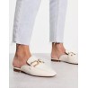 Stradivarius open back slip on loafer